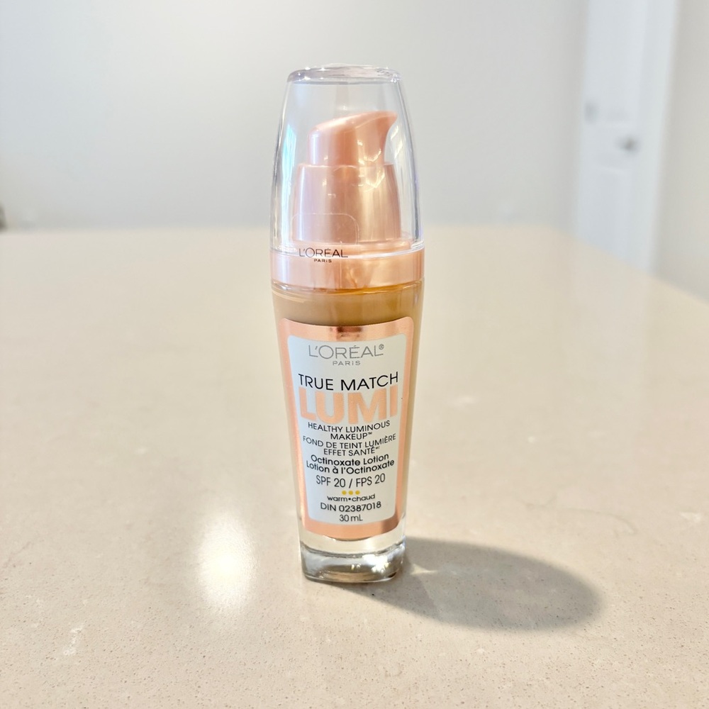 L’Oreal True Match Lumi Foundation W3 Nude Beige SPF20 30ml NEW
